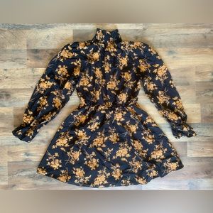 Floral Long Sleeve Dress